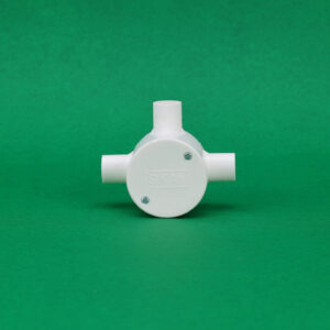 Electric Round Junction Box - 3 Way