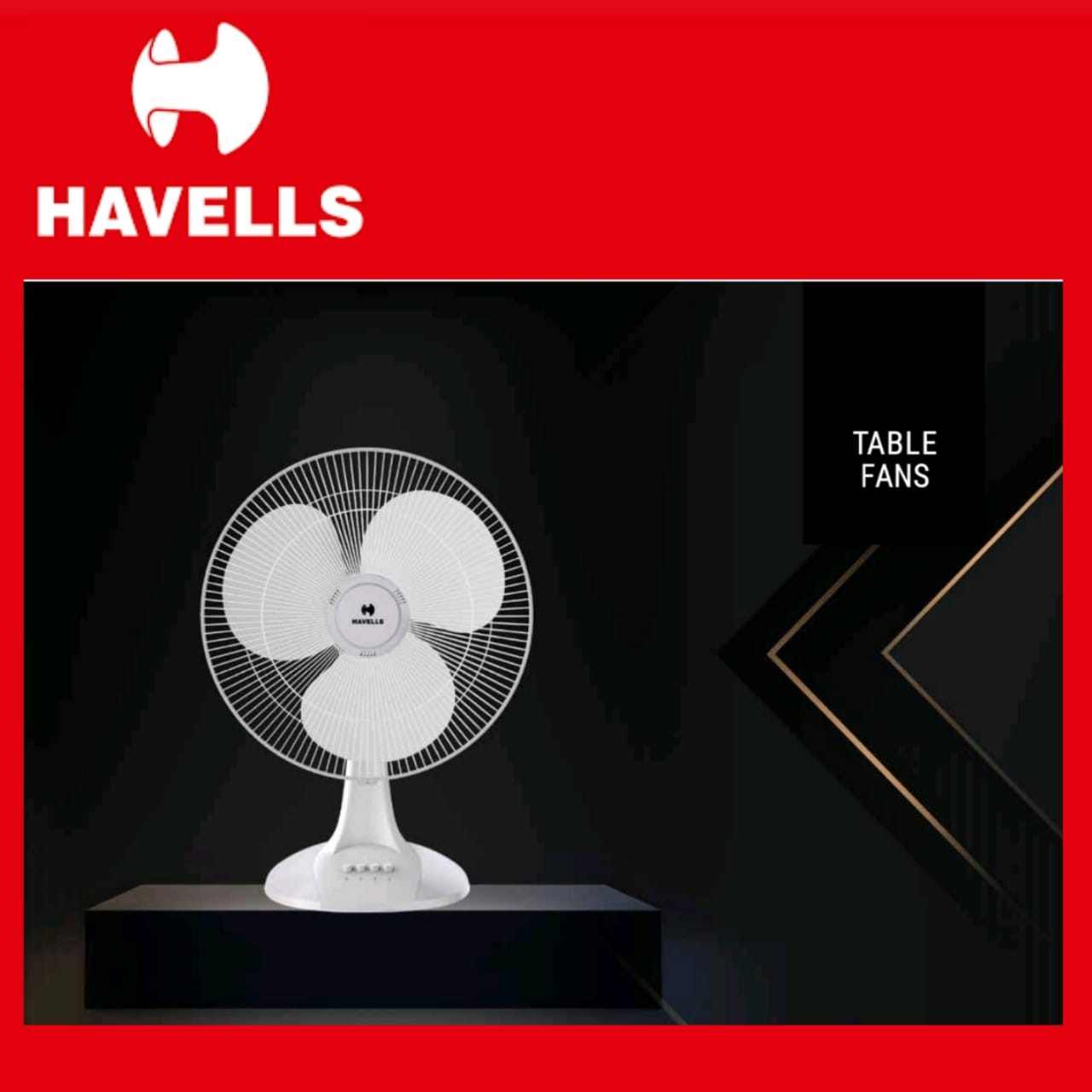 Havells - Table Fan 400mm-Sameera.